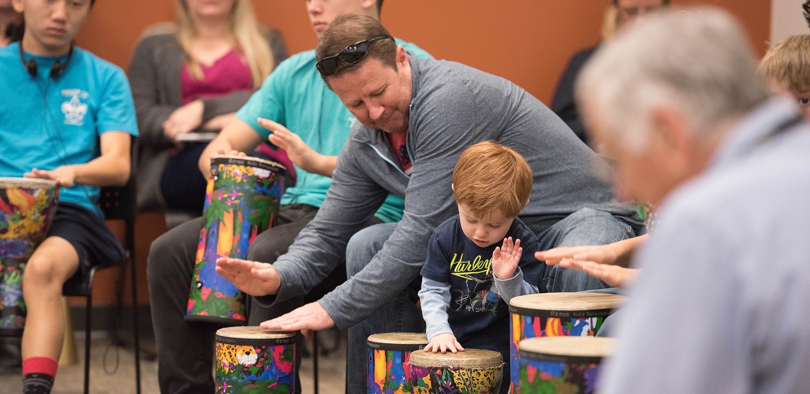 Family Drumming Workshop Image